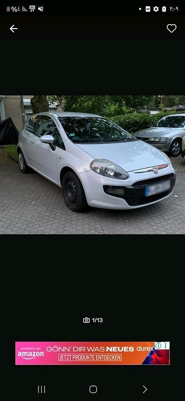 Weiß Gebraucht 2011 Fiat Punto Kleinwagen | 1.500 € - Bild 1/4