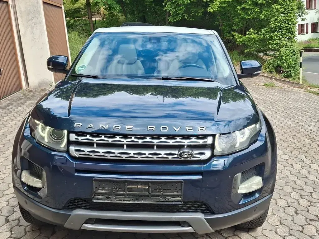 Brugt Land Rover Range Rover evoque Prestige 190 HK (139 kW) 2012 Blå SUV