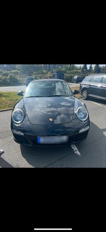 Schwarz Gebraucht 2009 Porsche 911 Carrera Cabriolet Cabrio | 81.400 € - Bild 1/4
