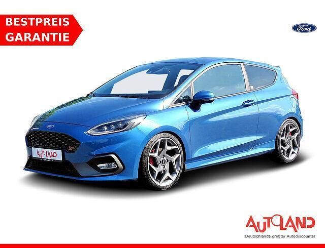 Blau Gebraucht 2018 Ford Fiesta Performance Edition Kleinwagen | 16.490 € (Fairer Preis) - Bild 1/4