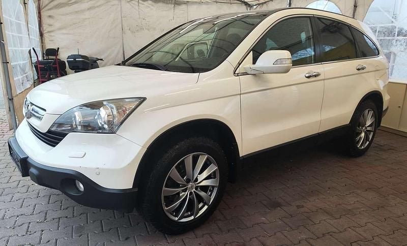 Gebraucht Honda CR-V Executive 140 PS (102 kW) 2008 Premium white p. SUV