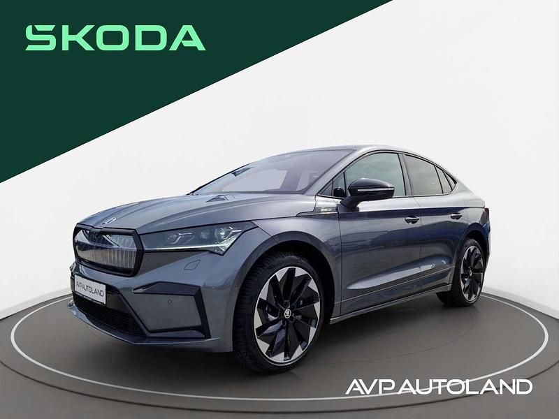 Graphite grau Gebraucht 2023 Skoda Enyaq iV SportLine SUV | 38.790 € (Fairer Preis) - Bild 1/4