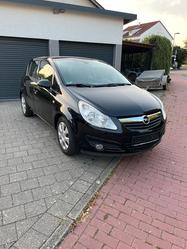 Schwarz Gebraucht 2008 Opel Corsa Kleinwagen | 2.650 € (Teuer) - Bild 1/4