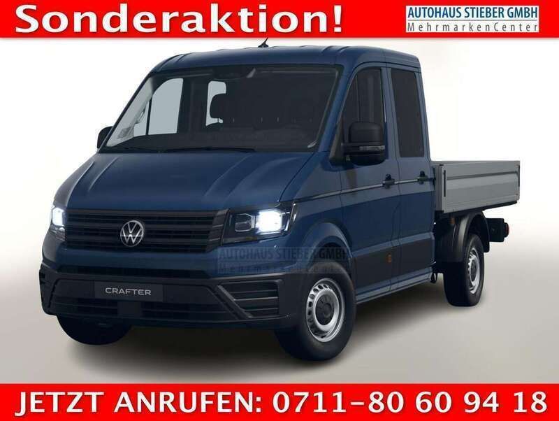 Blau Neu 2024 VW Crafter Van | 42.951 € (Superpreis) - Bild 1/3