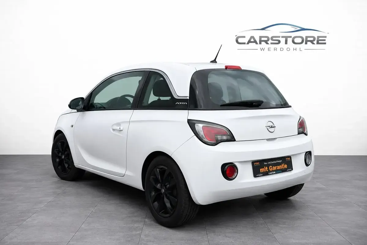 Gebraucht Opel Adam Glam 69 PS (50 kW) 2013 Weiß Kleinwagen