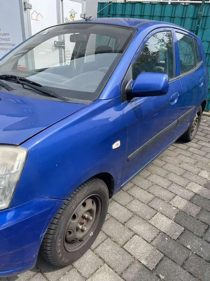 Gebraucht Kia Picanto LX 65 PS (47 kW) 2007 Blau Kleinwagen