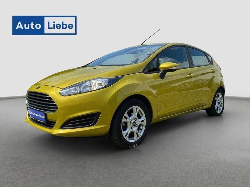 Mustard olivegelb metallic Gebraucht 2013 Ford Fiesta SYNC Edition Kleinwagen | 6.889 € (Etwas zu teuer) - Bild 1/4