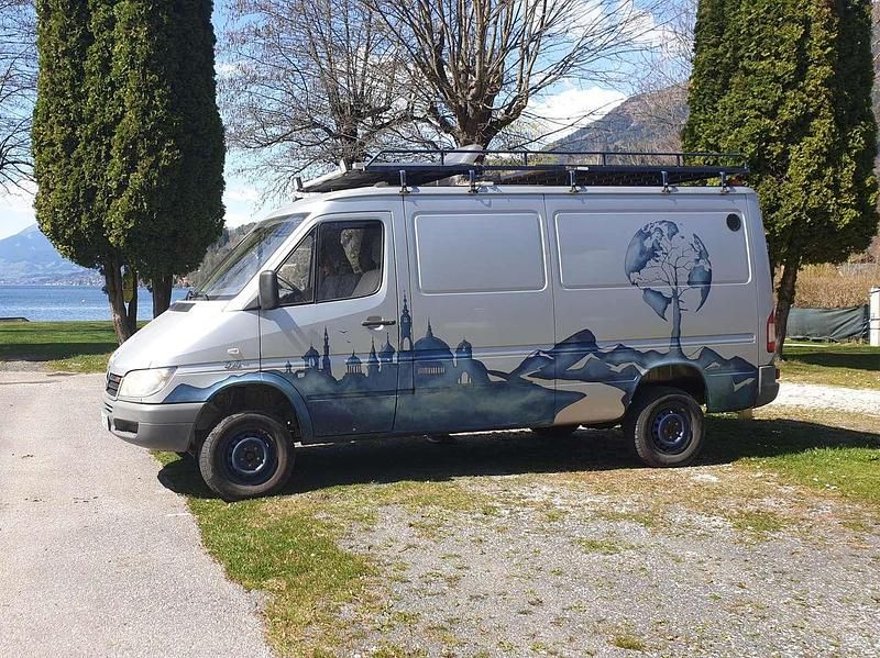 Gebraucht Mercedes Sprinter 129 PS (94 kW) 2005 Silber Van