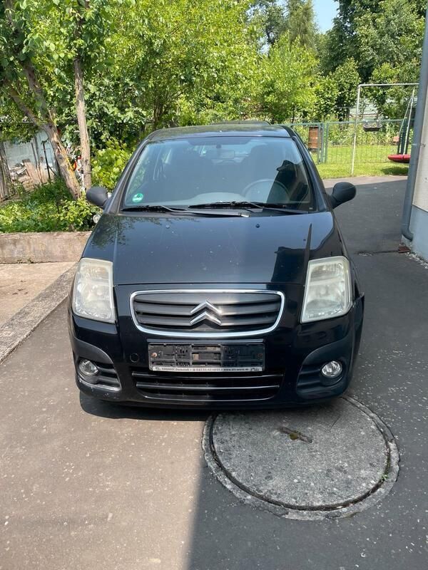 Schwarz Gebraucht 2008 Citroën C2 Kleinwagen | 1.100 € - Bild 1/4