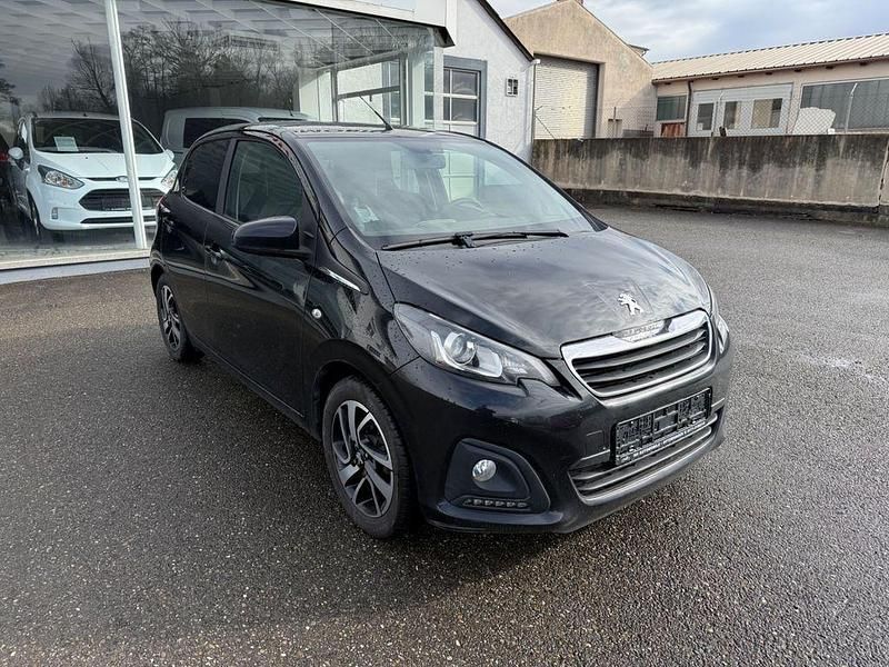 Gebraucht Peugeot 108 Active 82 PS (60 kW) 2017 Schwarz Kleinwagen