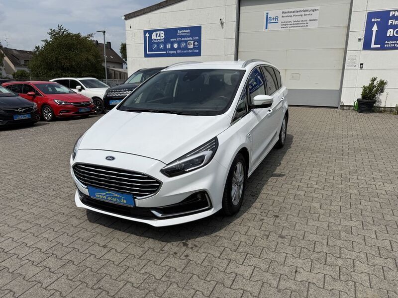 Frostweiß Gebraucht 2021 Ford S-MAX Titanium Van / Kleinbus | 19.600 € (Guter Preis) - Bild 1/2