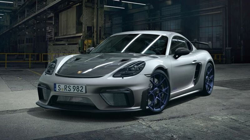 Silber Gebraucht 2025 Porsche 718 Cayman GT4 Coupé | 171.360 € (Fairer Preis) - Bild 1/4