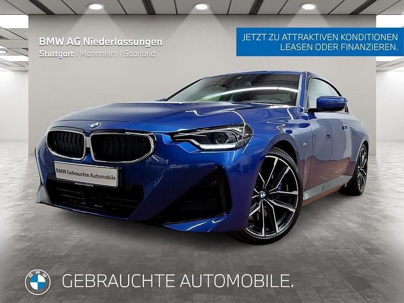 Gebraucht BMW 220 M Sport 184 PS (135 kW) 2022 Blau Coupé