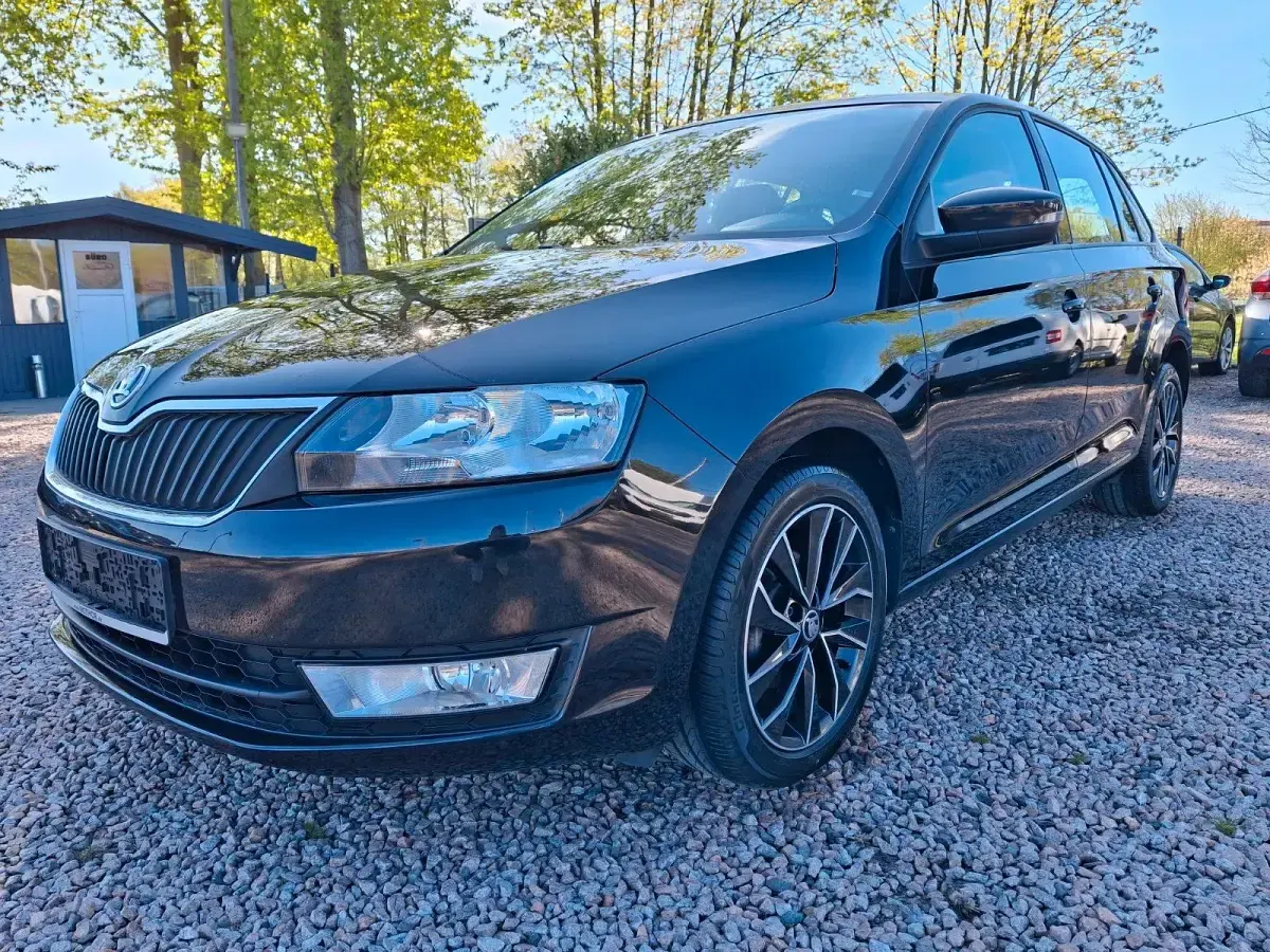 Brugt Skoda Rapid Ambition 90 HK (66 kW) 2016 Sort Hatchback