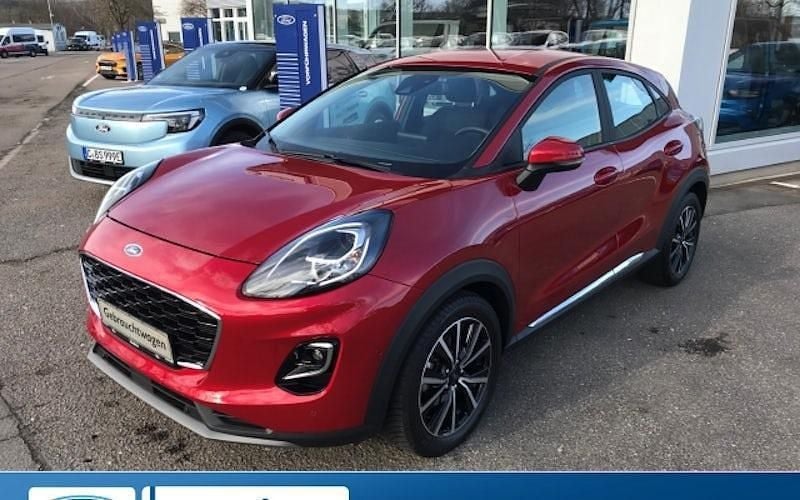 Rot Gebraucht 2020 Ford Puma Titanium SUV | 16.680 € (Guter Preis) - Bild 1/4