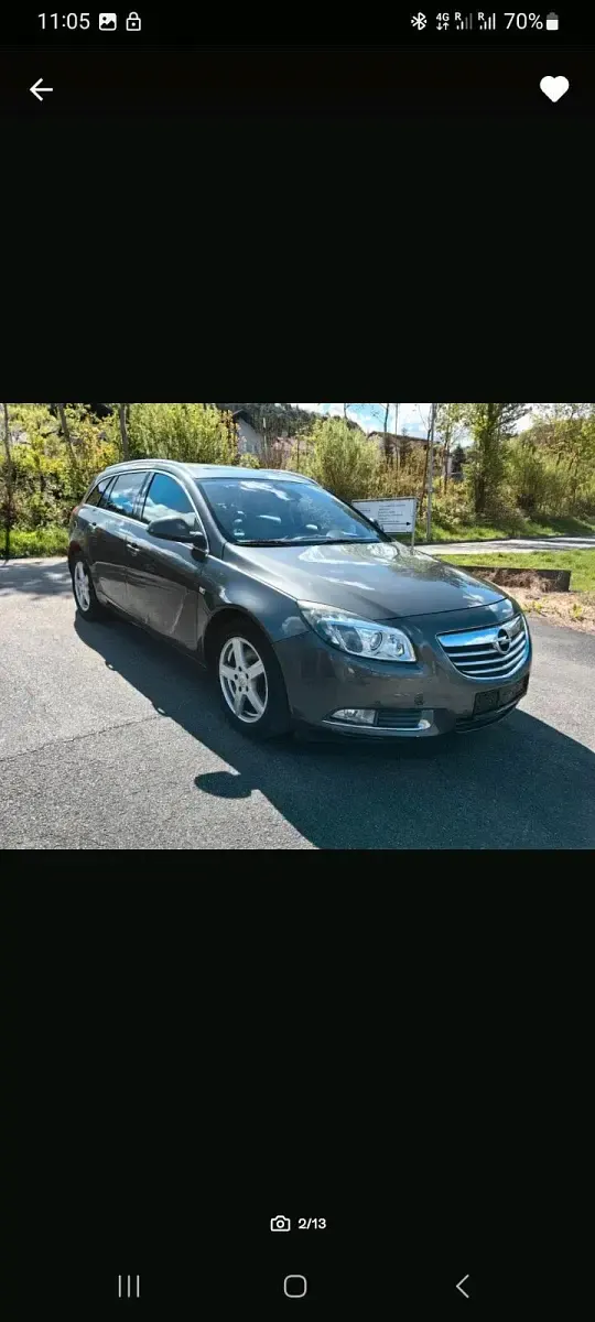 Gebraucht Opel Insignia Sport 160 PS (117 kW) 2012 Grau Kombi