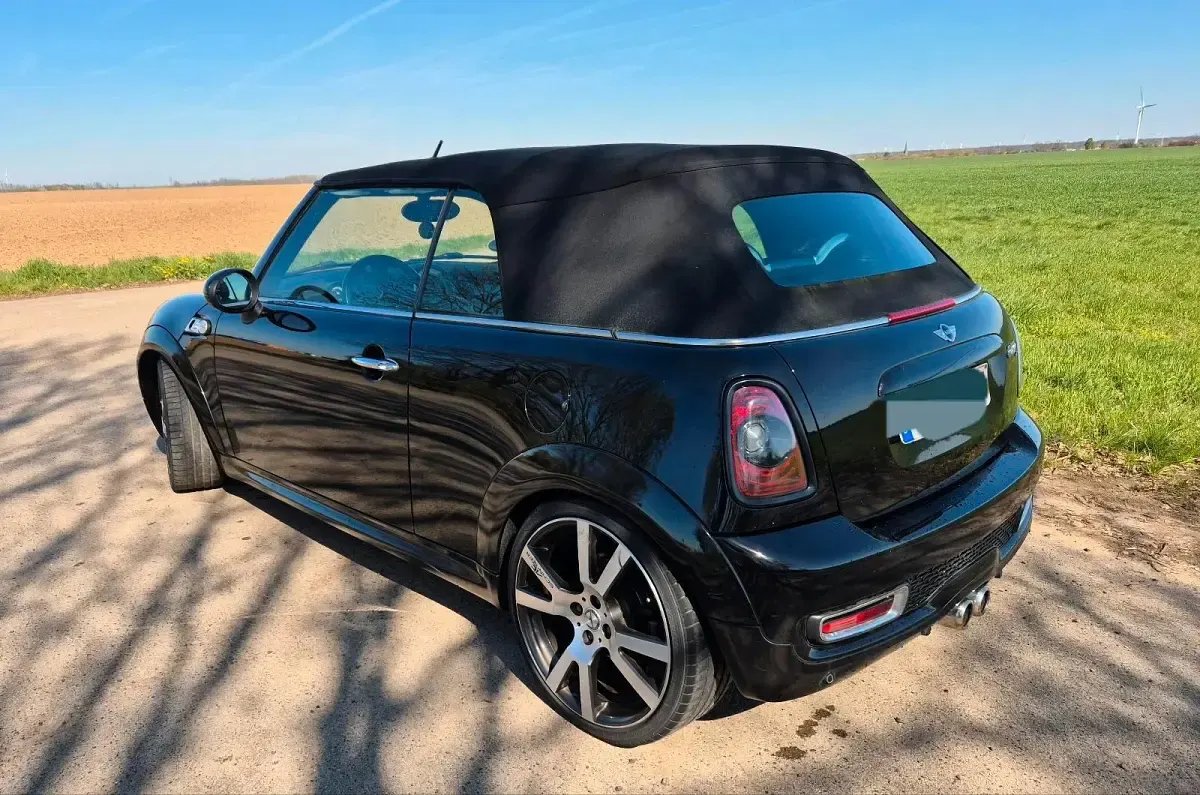 Gebraucht Mini John Cooper Works Cabriolet 183 PS (134 kW) 2010 Schwarz Cabrio