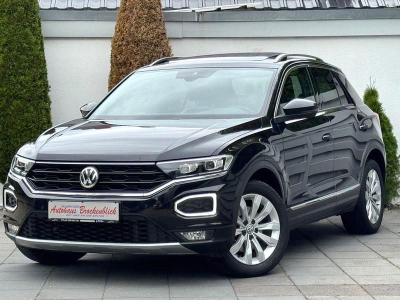 Schwarz Gebraucht 2019 VW T-Roc Sportline SUV | 22.990 € (Fairer Preis) - Bild 1/4