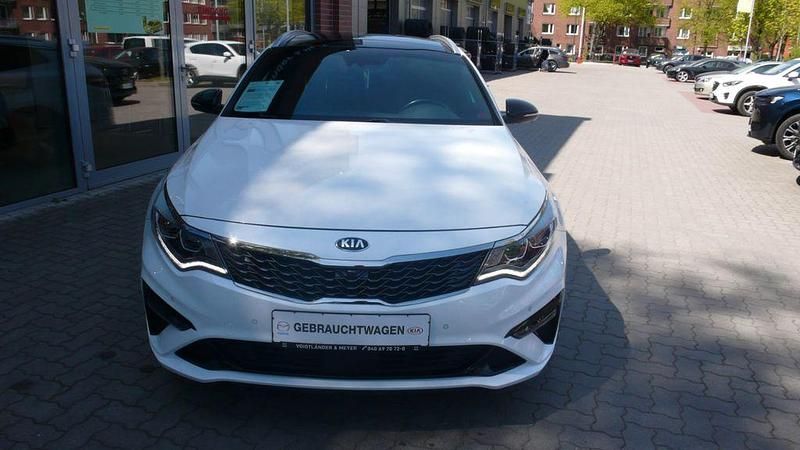 Gebraucht Kia Optima GT 238 PS (175 kW) 2019 Weiß Kombi