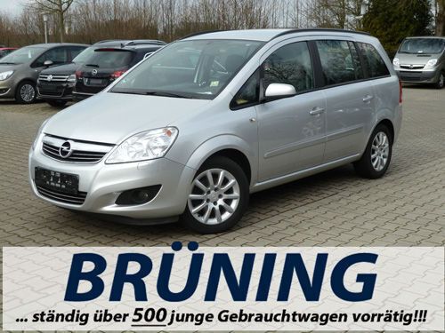 Silber metallic Gebraucht 2008 Opel Zafira Van / Kleinbus | 7.490 € - Bild 1/4