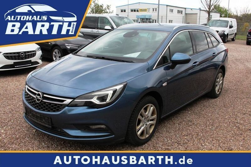 Blau Gebraucht 2016 Opel Astra Limousine | 6.890 € (Superpreis) - Bild 1/4