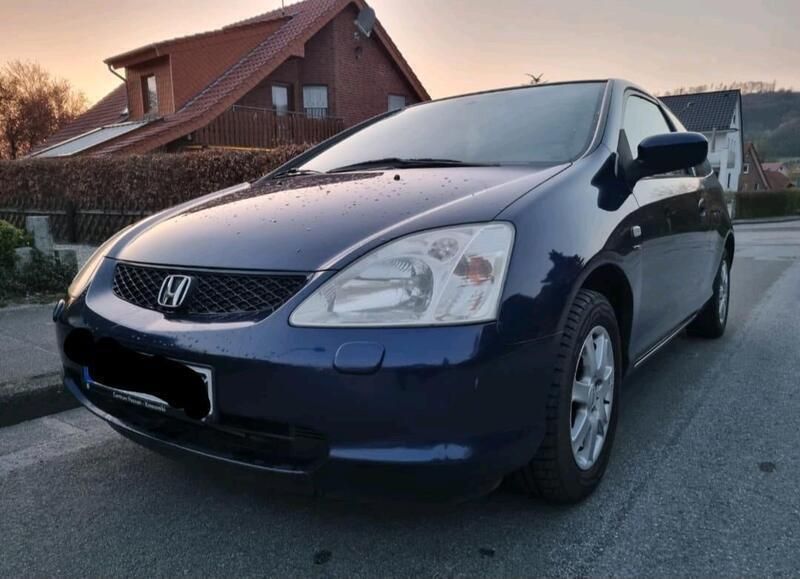 Blau Gebraucht 2003 Honda Civic Limousine | 2.650 € (Etwas zu teuer) - Bild 1/4