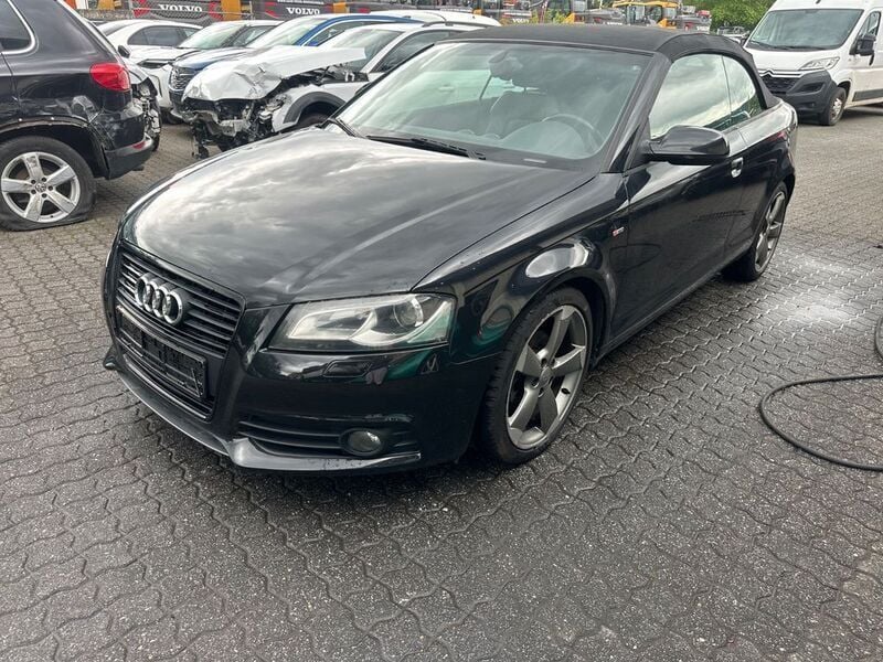 Gebraucht Audi A3 Cabriolet S-Line 140 PS (102 kW) 2011 Schwarz Cabrio