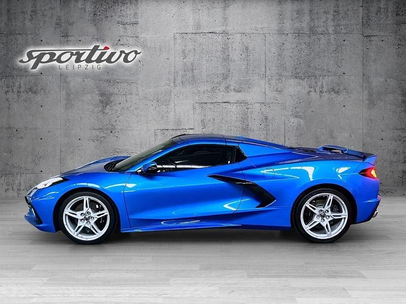 Neu Corvette Stingray 481 PS (353 kW) 2025 Riptide blue mettalic Cabrio