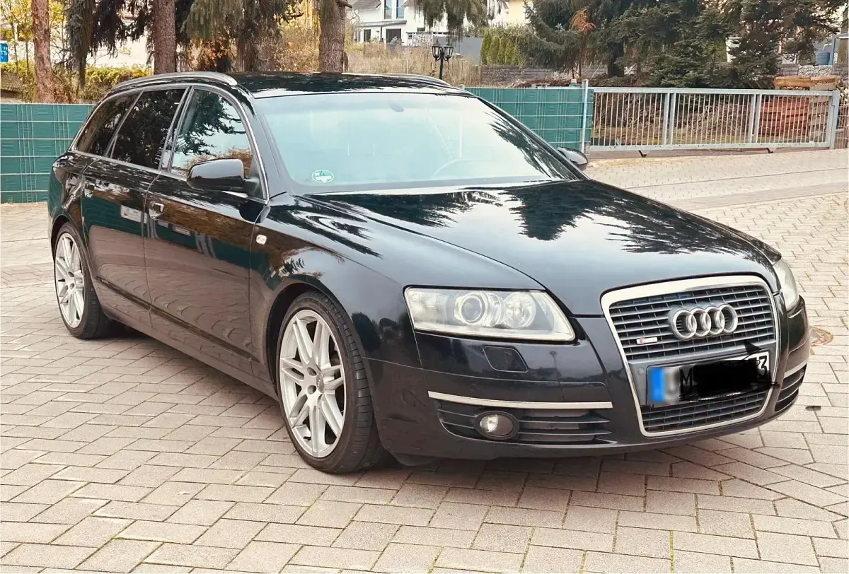 Usata Audi A6 S-Line 233 CV (171 kW) 2008 Nero Station wagon