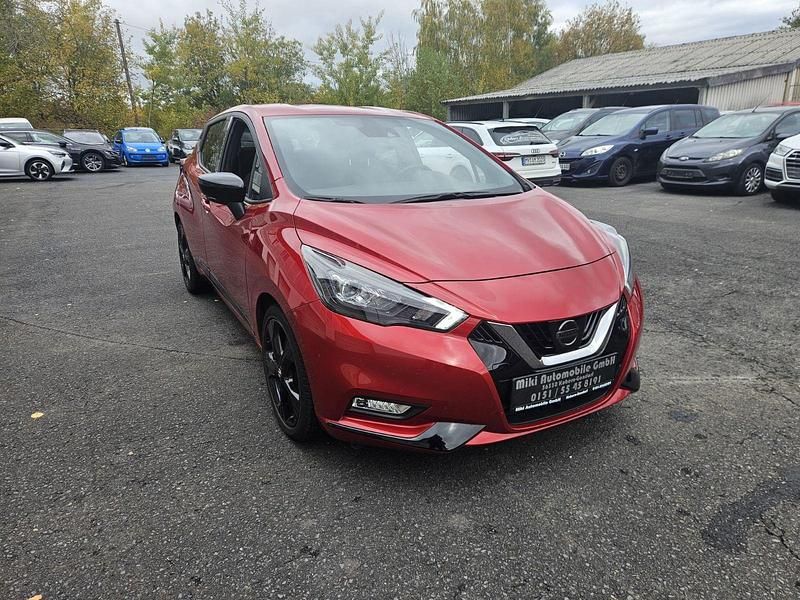 Rot Gebraucht 2021 Nissan Micra Kleinwagen | 12.499 € (Fairer Preis) - Bild 1/4