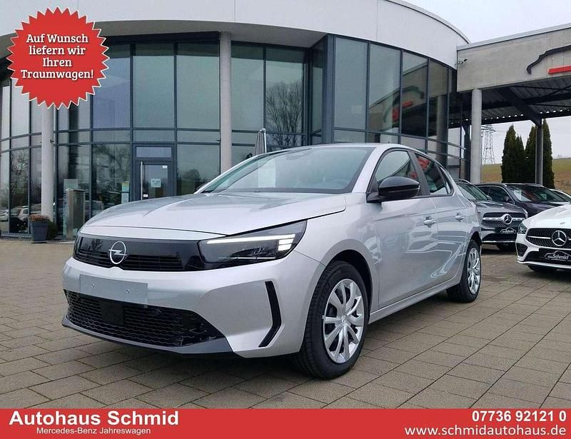 Neu Opel Corsa-e Edition 100 kW (136 PS) 2025 Kristall silber Kleinwagen