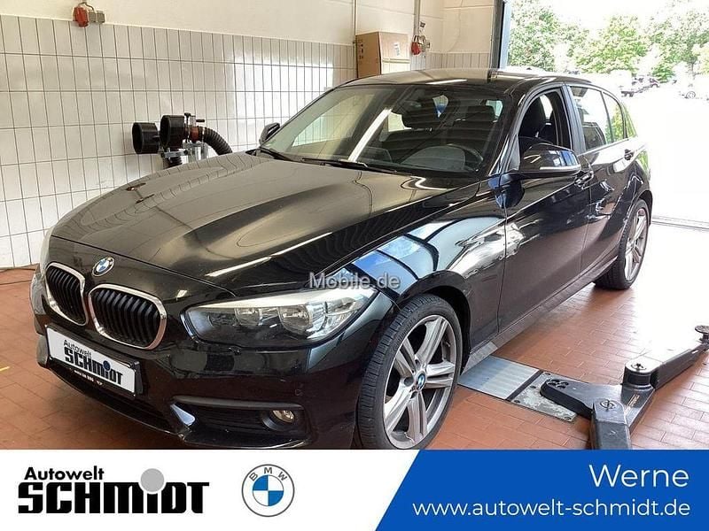 Schwarz Gebraucht 2017 BMW 118 Advantage Kleinwagen | 8.790 € (Superpreis) - Bild 1/2