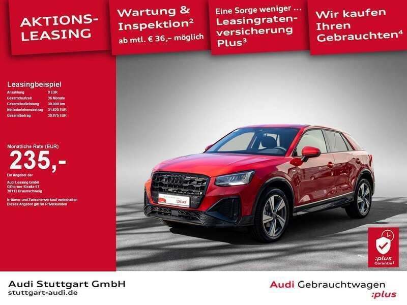 Progressivrot metallic Gebraucht 2024 Audi Q2 S-Line SUV | 34.650 € (Teuer) - Bild 1/2