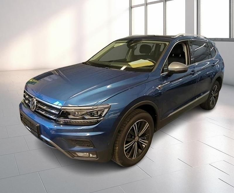 Blue silk metallic Gebraucht 2020 VW Tiguan Allspace Highline SUV | 30.850 € (Superpreis) - Bild 1/4