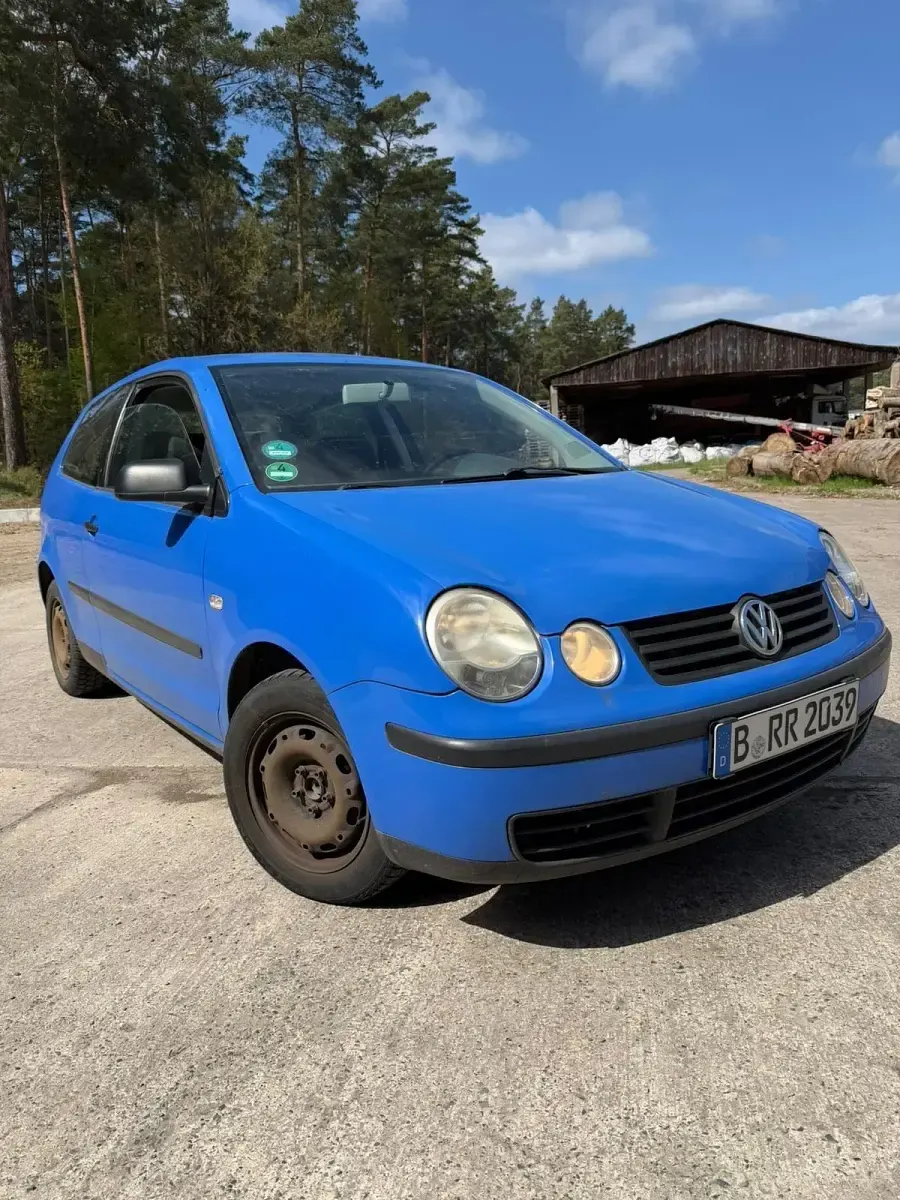 Gebraucht VW Polo 55 PS (40 kW) 2002 Blau Kleinwagen