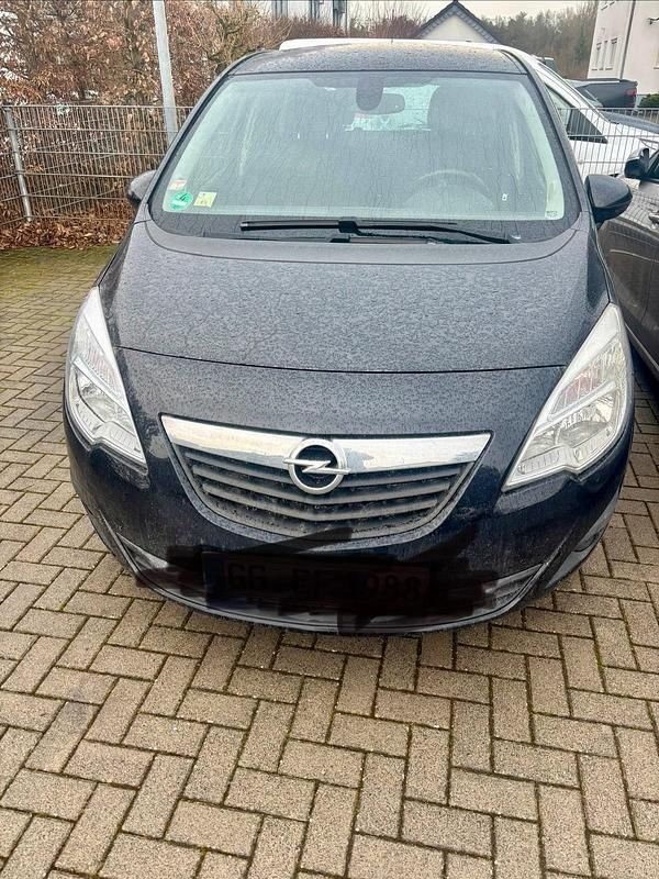 Schwarz Gebraucht 2011 Opel Meriva Van / Kleinbus | 3.000 € (Guter Preis) - Bild 1/4