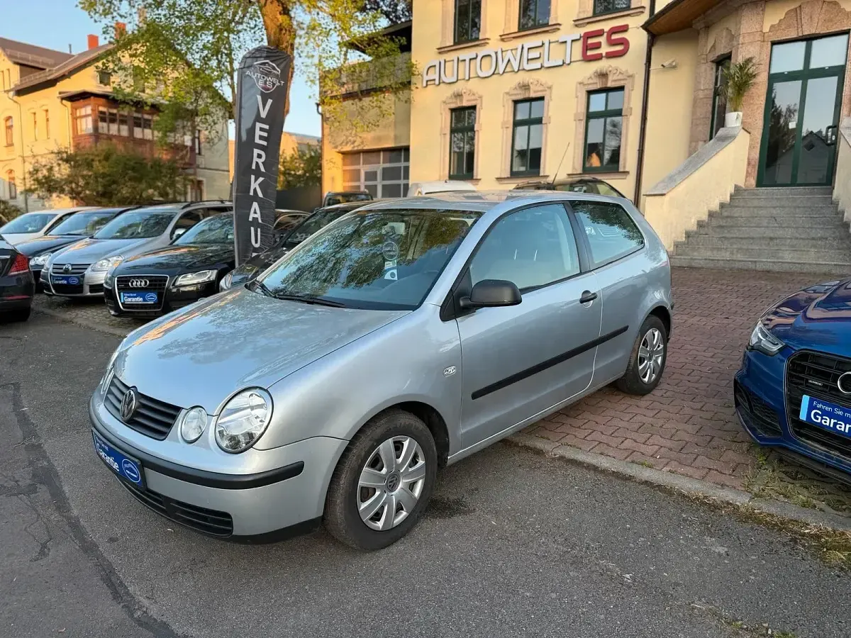 Brugt VW Polo 75 HK (55 kW) 2003 Sølv Hatchback
