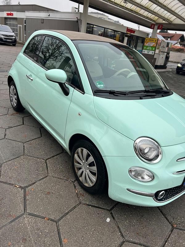 Gebraucht Fiat 500C 98 PS (72 kW) 2016 Grün Cabrio