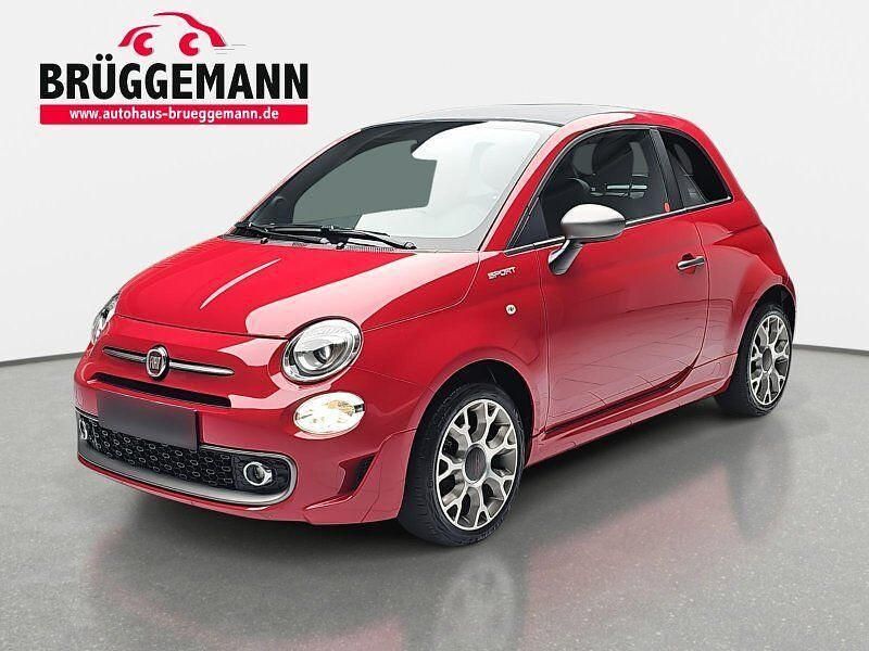 Rot Gebraucht 2021 Fiat 500C Mirror Cabrio | 12.490 € (Fairer Preis) - Bild 1/2