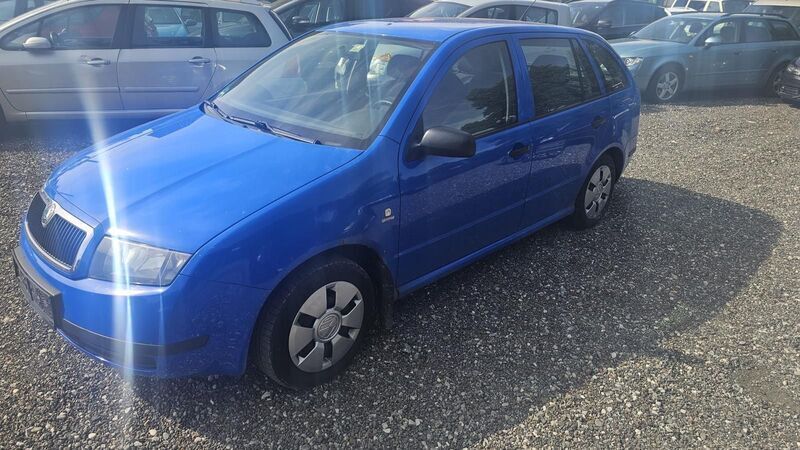 Gebraucht Skoda Fabia 64 PS (47 kW) 2003 Blau Kleinwagen