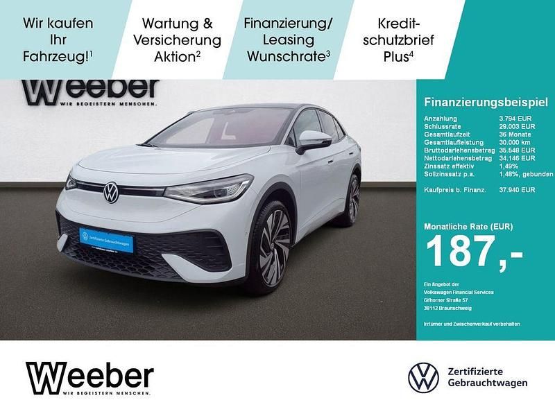 Weiß Gebraucht 2024 VW ID.5 Pro SUV | 37.940 € (Fairer Preis) - Bild 1/4