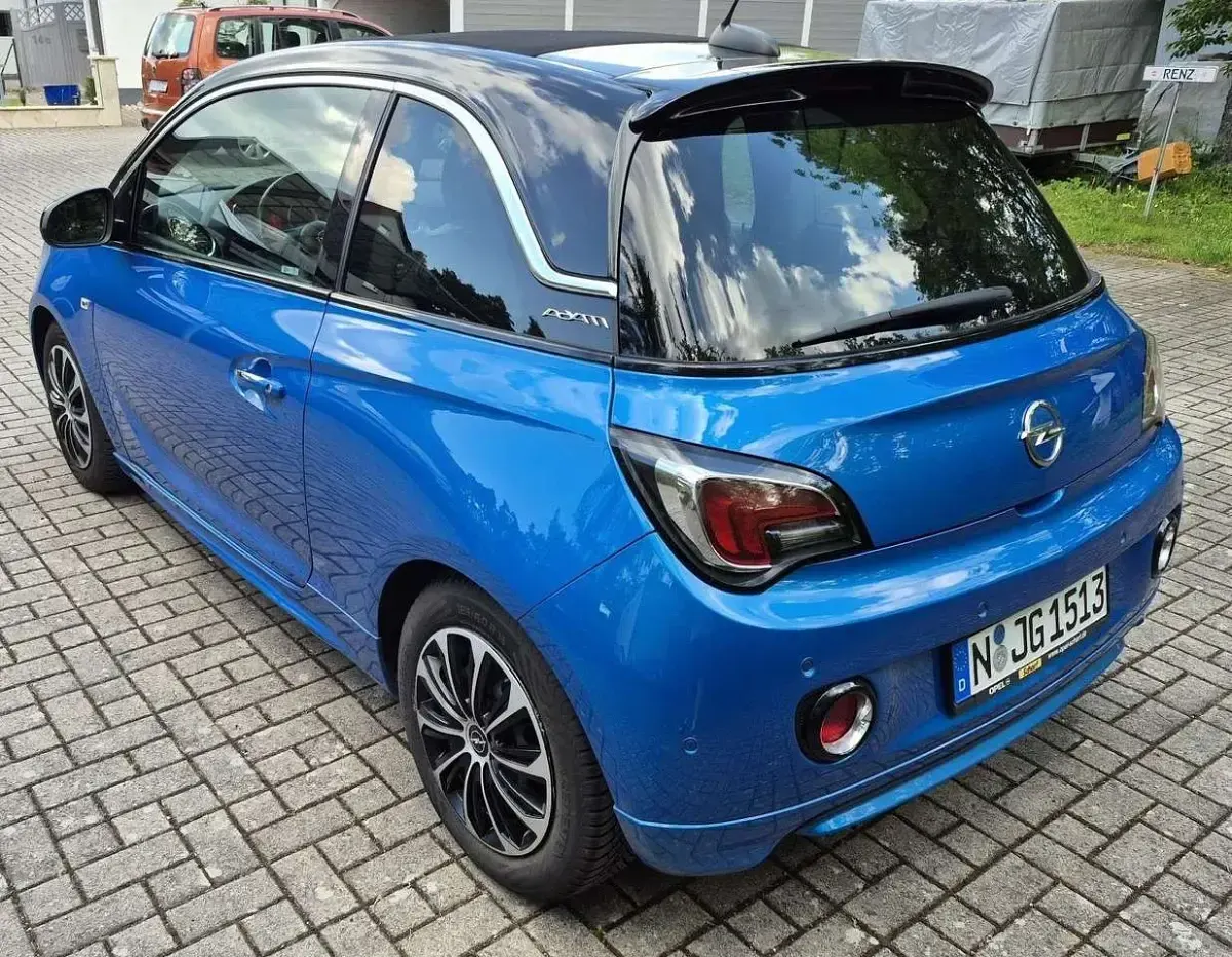 Gebraucht Opel Adam Open Air 116 PS (85 kW) 2017 Blau Kleinwagen