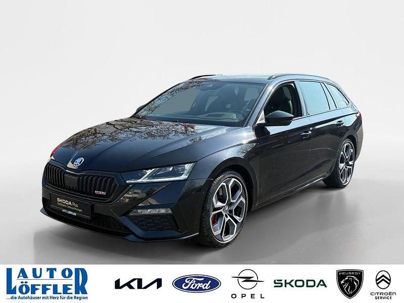 Gebraucht Skoda Octavia RS 245 PS (180 kW) 2022 Schwarzmagic perleffekt (metallic) Kombi