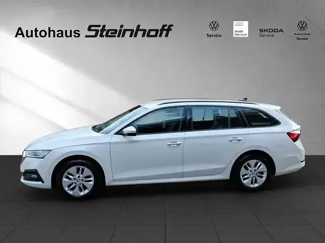Gebraucht Skoda Octavia Style 116 PS (85 kW) 2021 Weiß Kombi