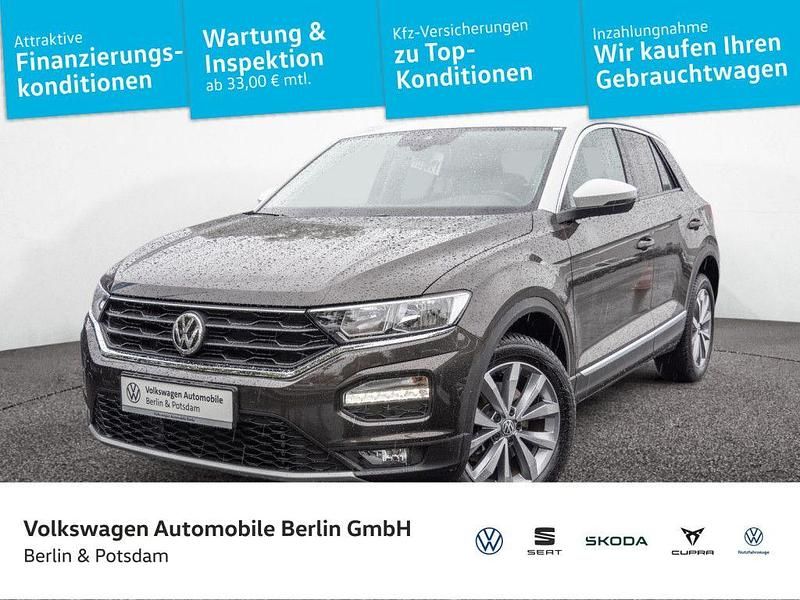 Braun Gebraucht 2018 VW T-Roc Style SUV | 20.450 € (Guter Preis) - Bild 1/4