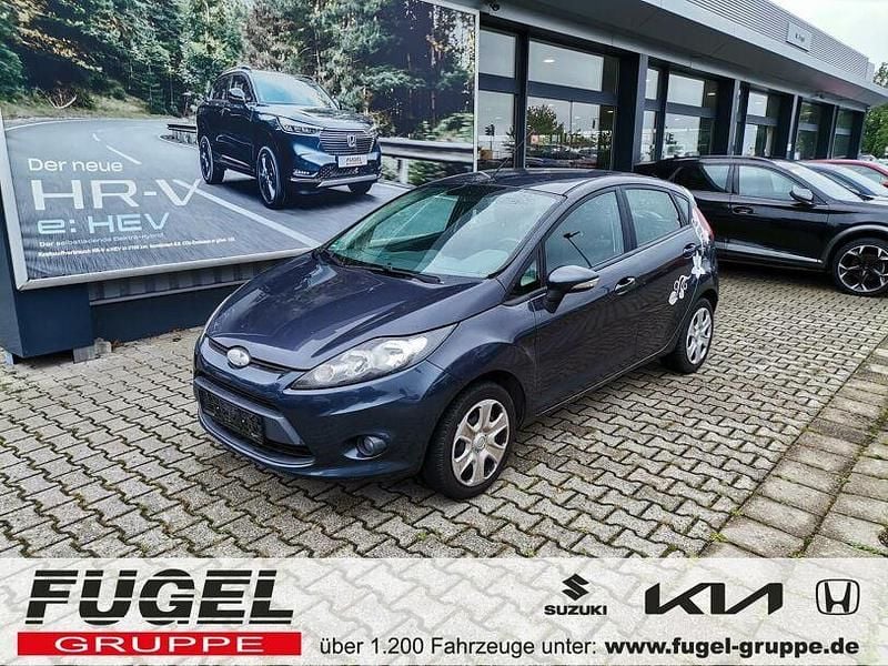 Royalgrau met. Gebraucht 2009 Ford Fiesta Trend Kleinwagen | 2.469 € (Superpreis) - Bild 1/4