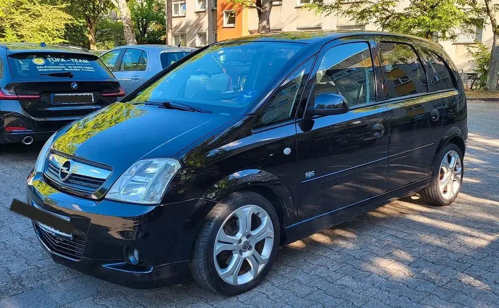 Gebraucht Opel Meriva Edition 105 PS (77 kW) 2007 Schwarz Van / Kleinbus