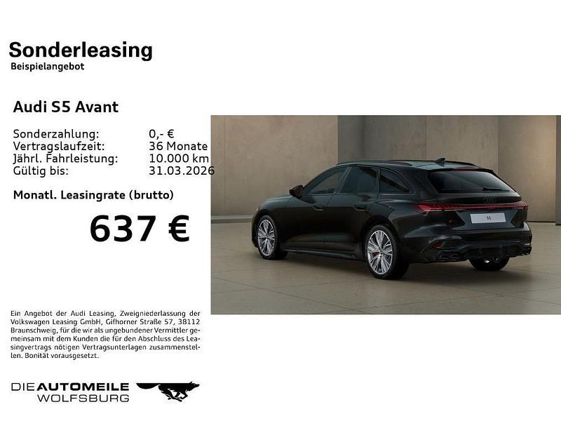 Gebraucht Audi S5 Ambiente 367 PS (269 kW) 2025 Mythosschwarz metallic Kombi