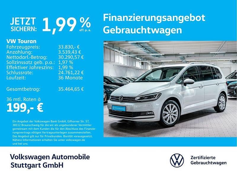 Oryxweiß perlmutteffekt Gebraucht 2024 VW Touran Sportline Van / Kleinbus | 33.330 € (Fairer Preis) - Bild 1/4