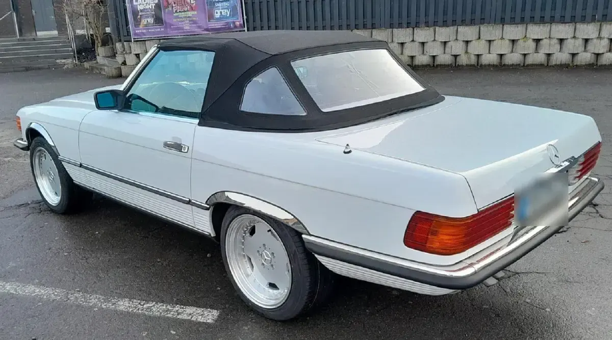 Gebraucht Mercedes 560 231 PS (169 kW) 1989 Weiß Cabrio